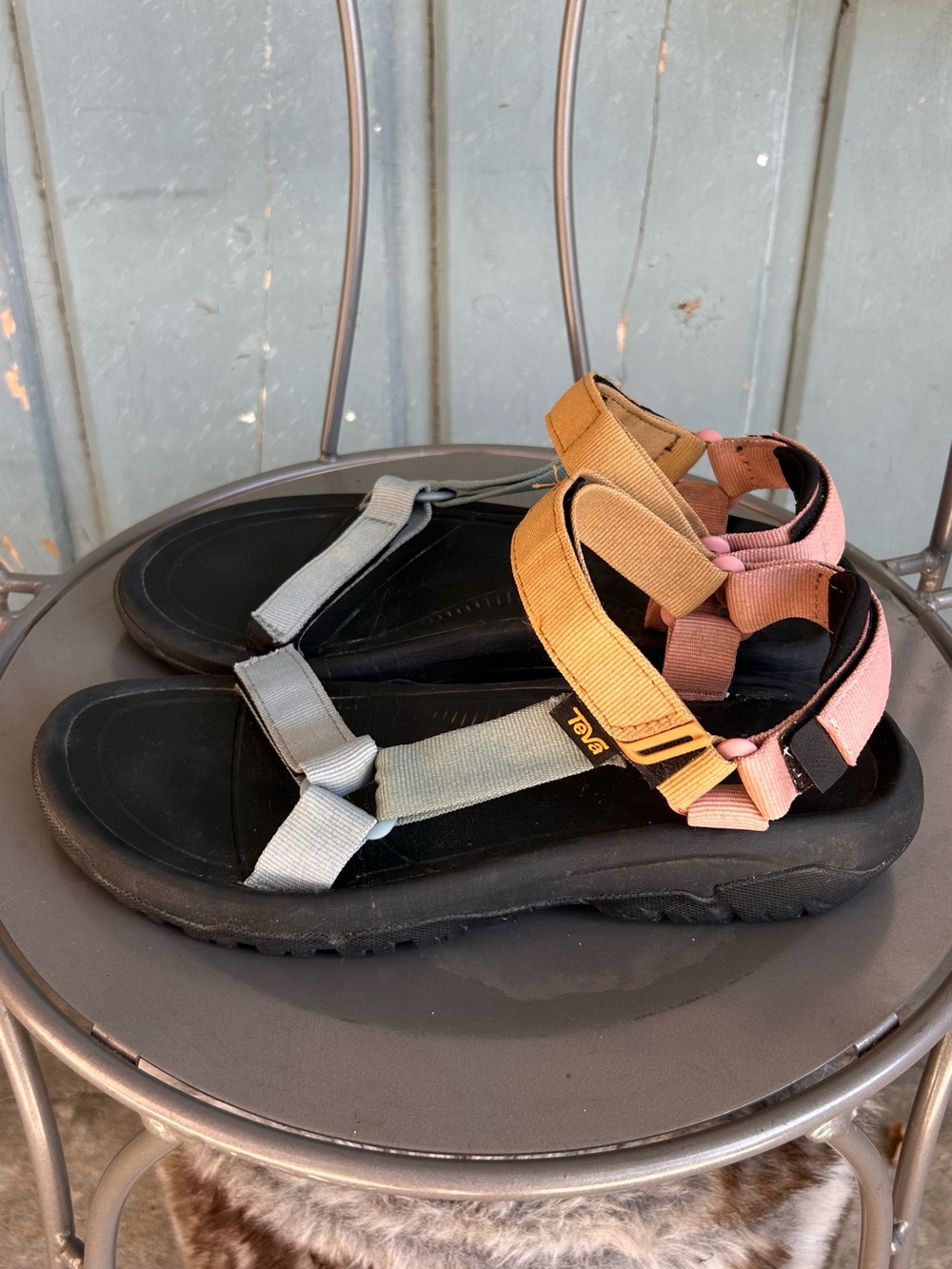 Teva Hurricane XLT2 Pastel Multi Sport Hiking Sandals Women’s Size 10 - Picture 14 of 15